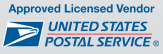 Approved Licensed Vendor. United States Postal Service