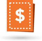 orange-dollar-stamp-icon