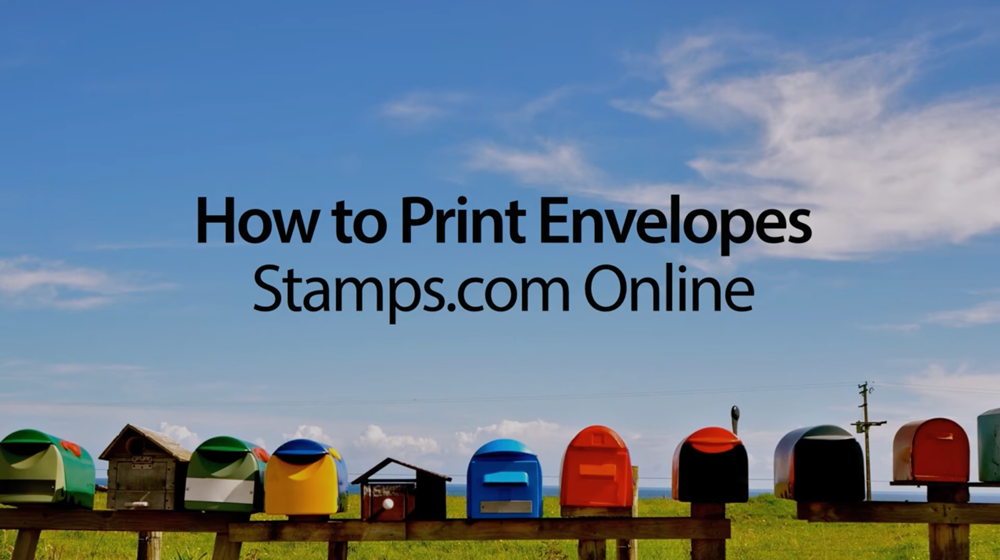 how to send mail with stamps