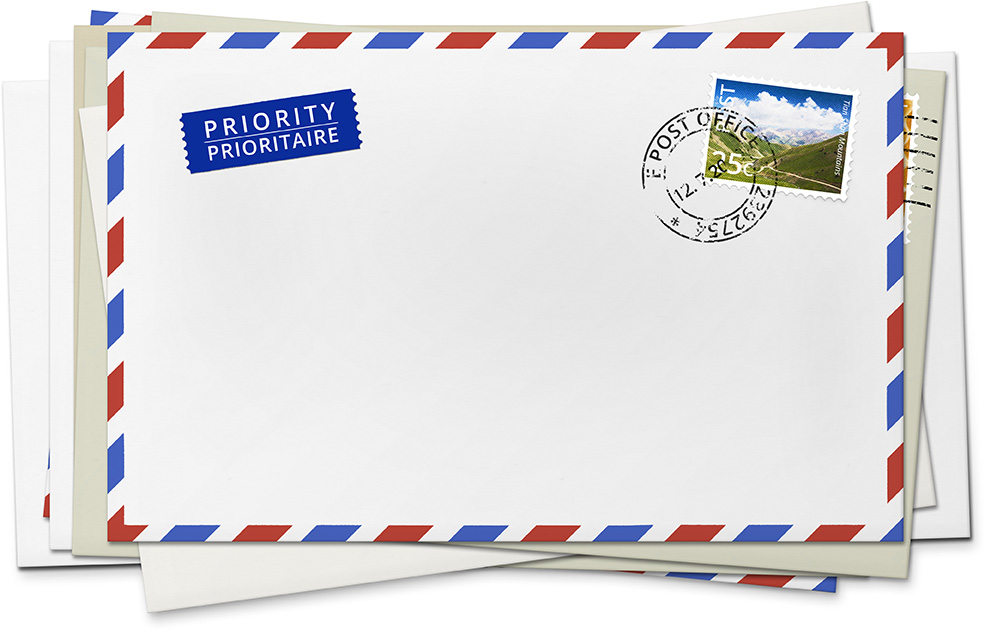 Letters Sending Letters With First Class Postage Stamps