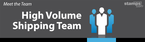 Spotlight: Stamps.com High Volume Shipping Team!
