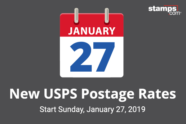 USPS Announces Postage Rate Increase – Starts January 27, 2019