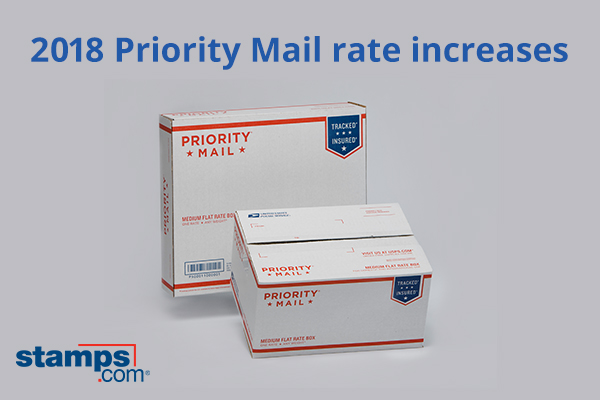 Priority Mail: Summary of 2018 Shipping Rate Increase