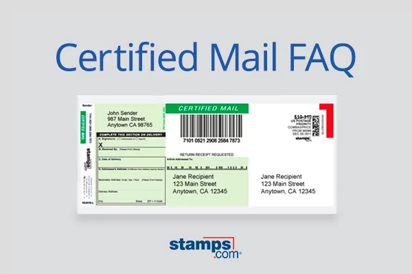 USPS Certified Mail FAQ