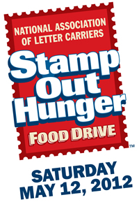 USPS Mail Carrier Food Drive – Saturday, May 12