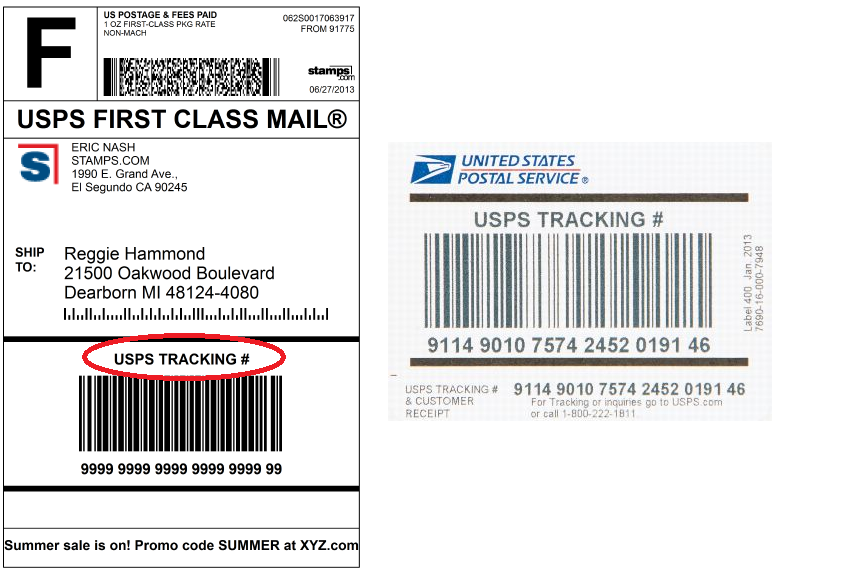Delivery Confirmation is now called USPS Tracking