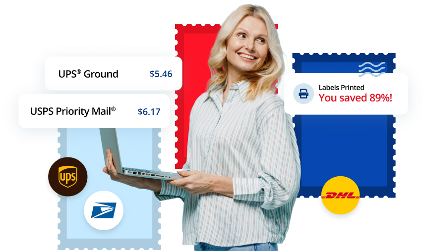 Buy Postage Online, Print USPS Stamps and Shipping Labels