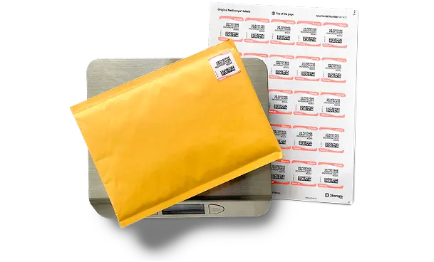 Free Stamps.com Welcome Kit