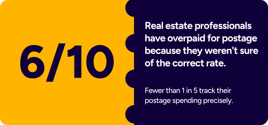 real estate professional postage